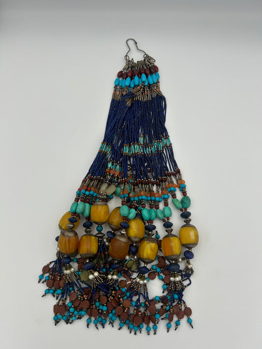 Lapis beaded Necklace 1