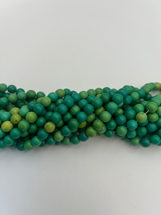 Green Turquoise Beads