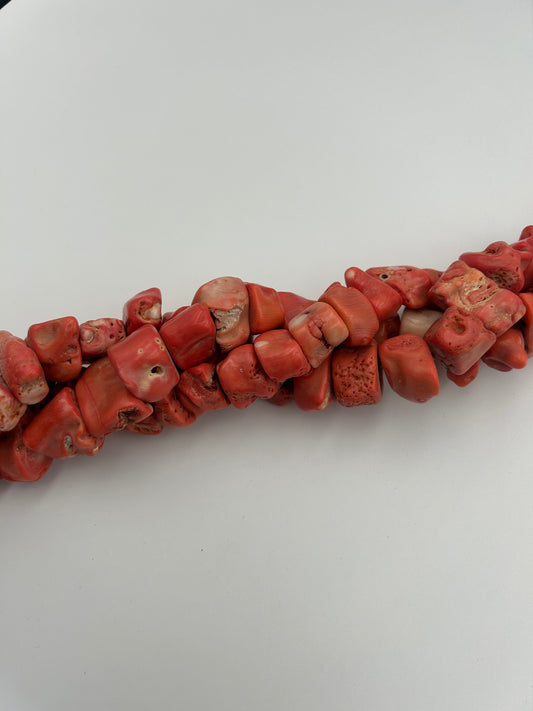 Bamboo Coral Beads