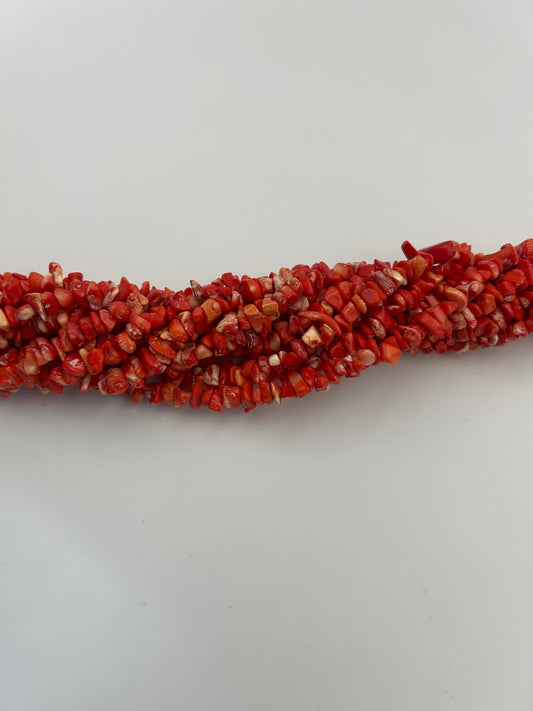 Light Red Coral Beads