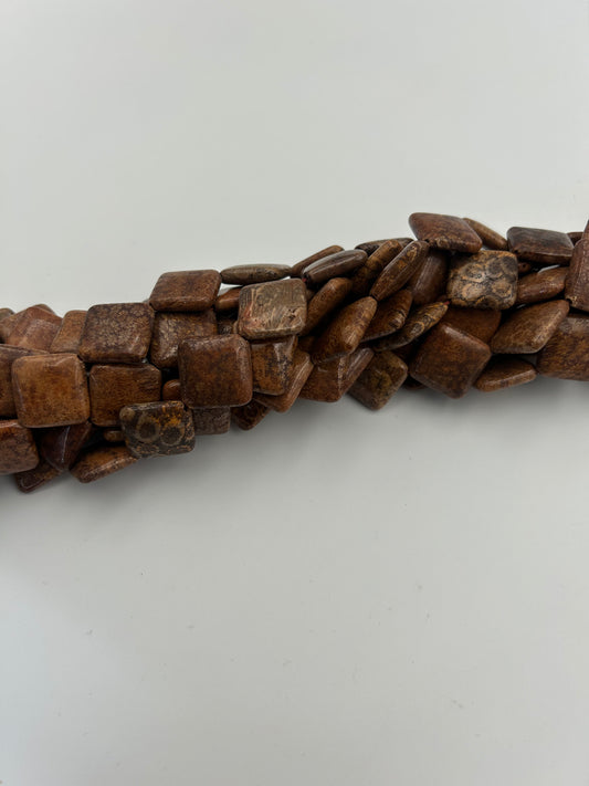 AAA Fossilized Coral Beads