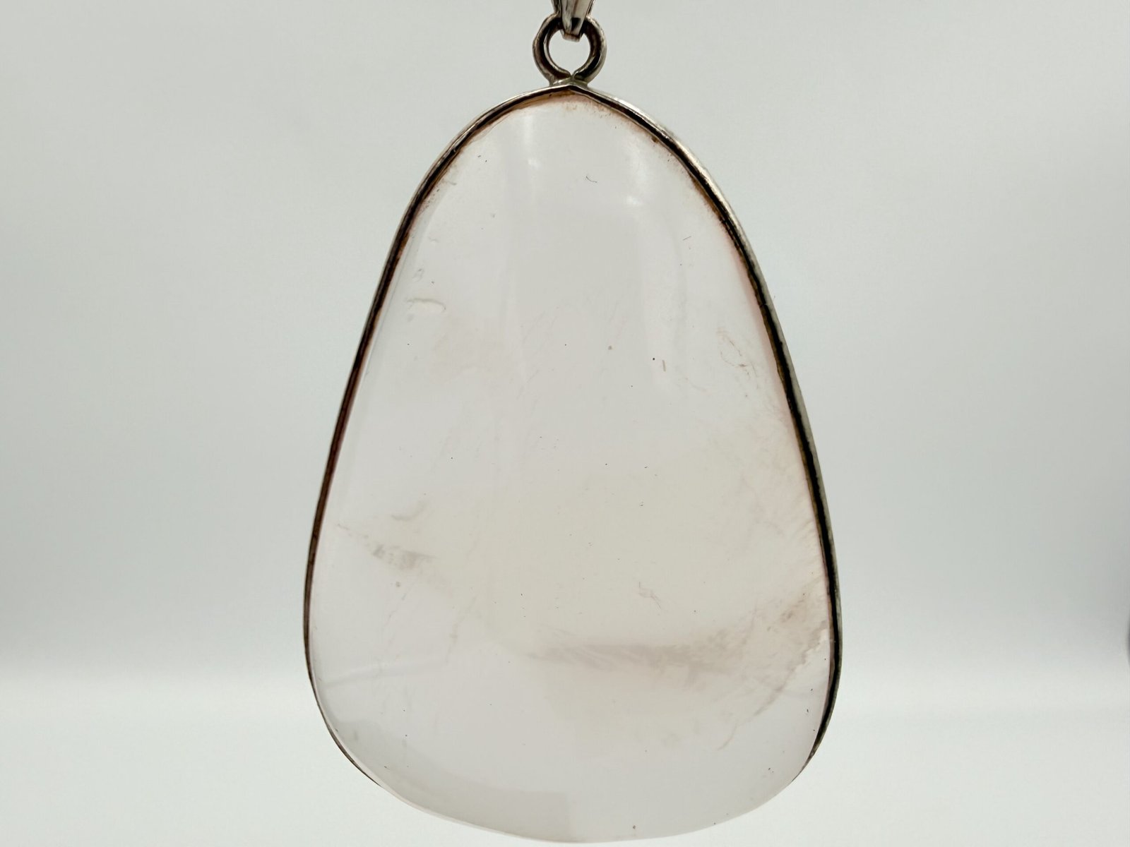Natural Quartz Pendant –Sterling Silver 925 - Image 2