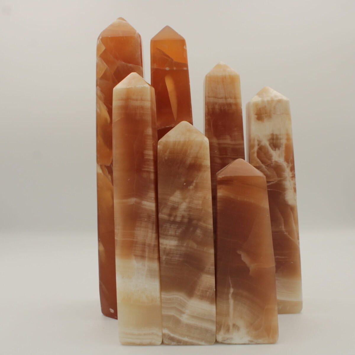 Honey Calcite Points $30 per pound