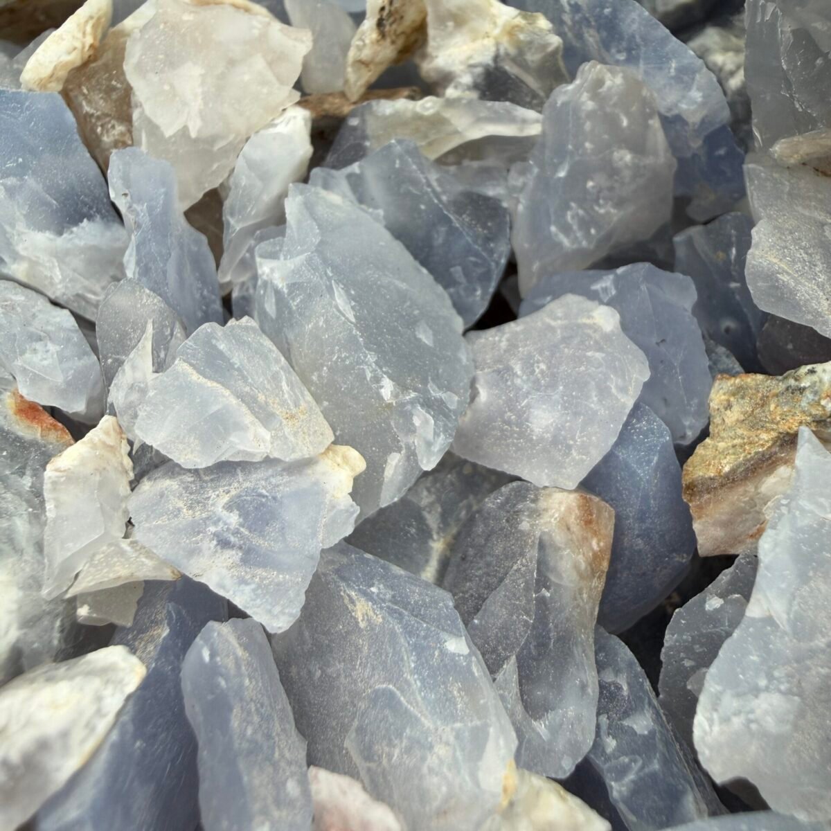 Alternative view of Blue Chalcedony $1 per Gram